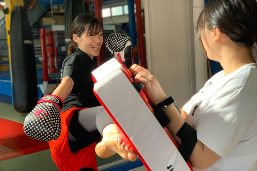 キックボクササイズ 写真