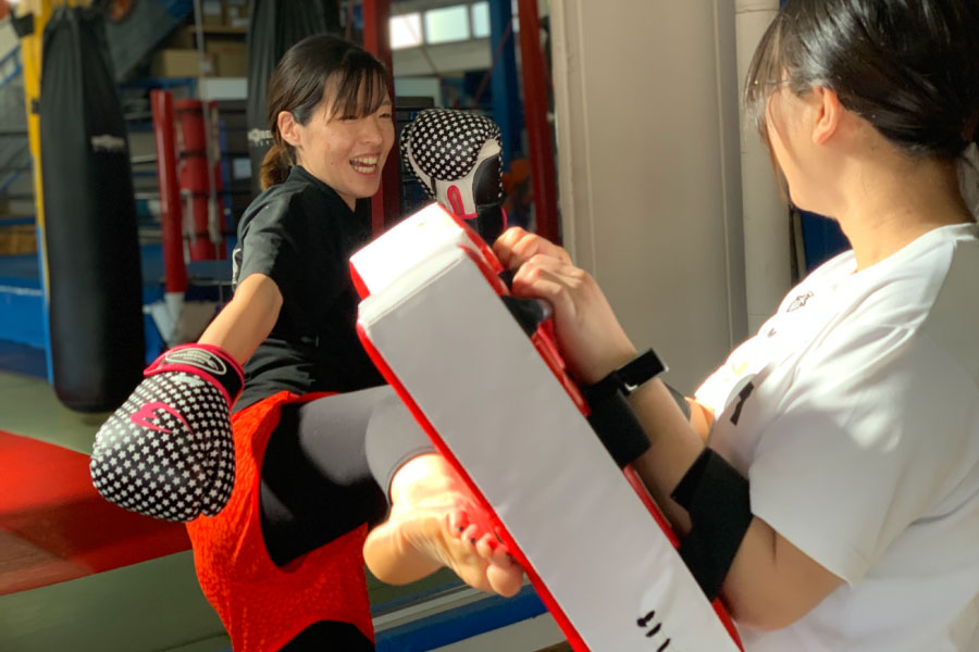 レディースキックボクササイズ イメージ写真