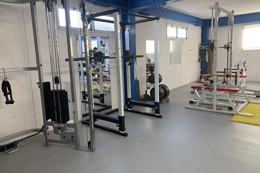 フリートレーニングマシンが充実しています。 イメージ写真