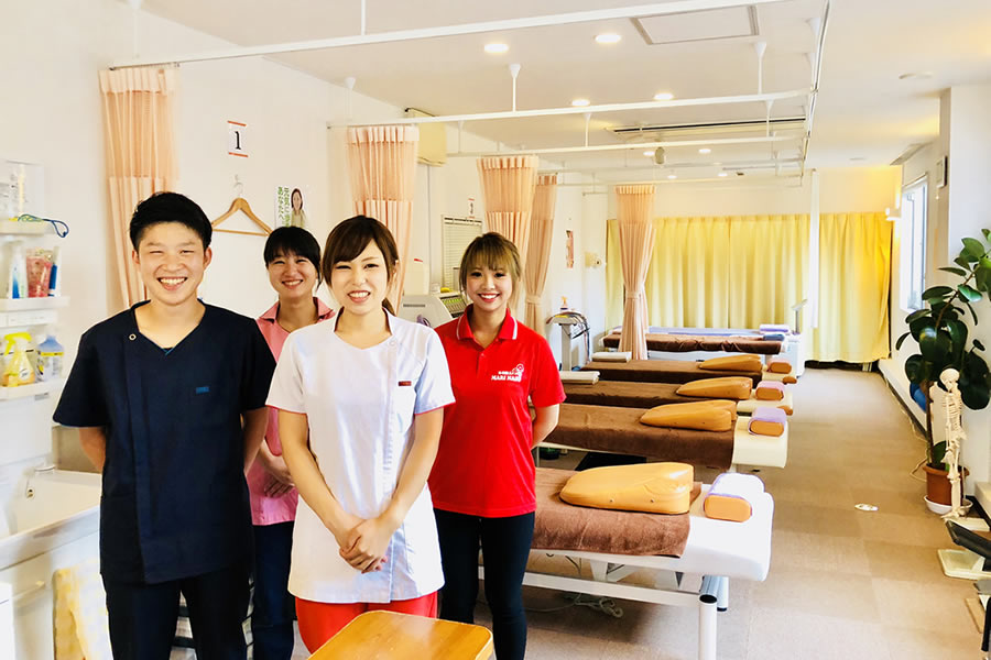 整骨院を併設しているので、身体のケアをしながら安心して運動が行えます！